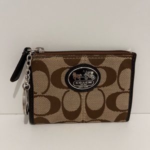 Coach keychain wallet